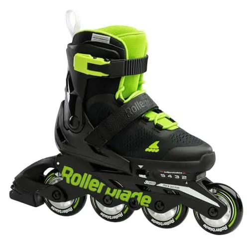 Produktbild: Rollerblade Microblade Inline Skates Nero/Verde 23