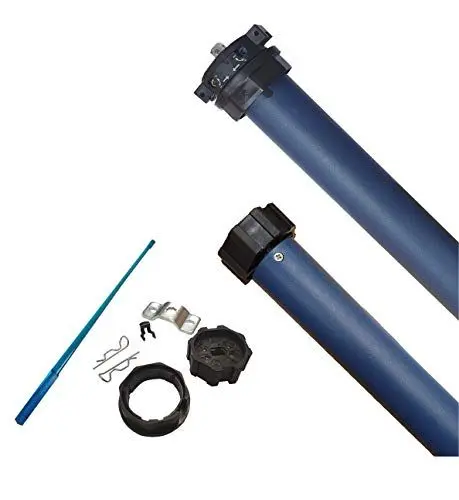 Produktbild: Rollladenmotor/Rollladenantrieb, 50 Nm, 113 kg Zugkraft, für 60 mm 8-Kant Rollladenwellen, Rolladenmotor mit mechanischen Endschaltern (1 ST)