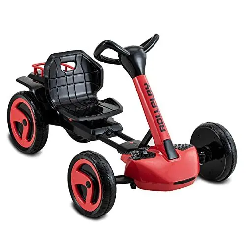 Produktbild: Rollplay Flex XL (Gokart für Kinder, Kinderfahrzeug zusammenklappbar, bis zu 8 km/h, ab 5 Jahre, 12 Volt Batterie) 35441