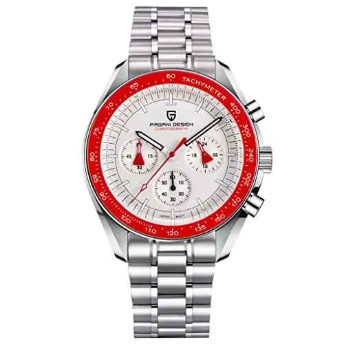 Produktbild: RollsTimi Klassische Uhr 1701 RED Plus
