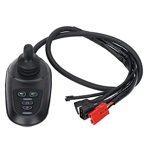 Produktbild: 24V DC Rollstuhl-Joystick-Controller Elektromobilität Rollstühle Zubehör Elektrischer Rollstuhl-Joystick-Controller Ersatz Gebürsteter 4P-Joystick-Controller mit Bremse
