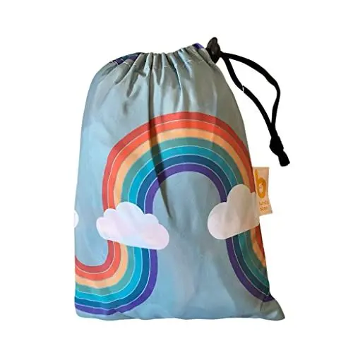 Produktbild: Rollstuhl-Poncho für Erwachsene, wasserdichter Regenponcho für Kinder ab 11 Jahren bis Erwachsene, universelle Passform, Schirmmapuze, Druckknöpfe unter Kinn und Armen. Einem eigenen Stoffsack