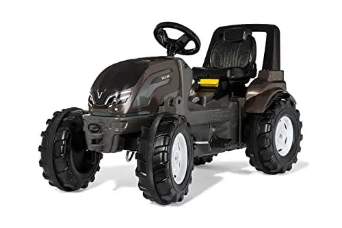 Produktbild: Rolly Toys Trettraktor rollyFarmtrac Premium 720033 (für Kinder von 3-8 Jahre, Flüsterlaufreifen, längen- und höhenverstellbarer Sitz), Braun