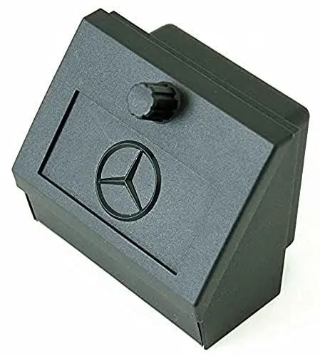 Produktbild: RollyToys Handschuhfach für Unimog (Zubehör für Kinderfahrzeuge, Staufach für Unimog, Farbe schwarz)