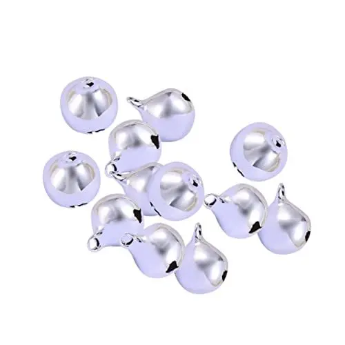 Produktbild: ROMISBABA 100 Stück Dekorative Weihnachtsglocken Bastelglocken Einzigartige Galvanisierte Mini-metallglocken Für Heimschmuck Wandbehänge