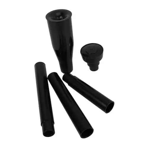 Produktbild: ROMISBABA 1 Satz Fontänendüse Teichbrunnen gartenteich Springbrunnenzubehör gartenbrunnen wasserpumpe Wasserfall Spritzbrunnendüse Teichsprüher-Düsenkopf Teich Zubehör Brunnenköpfe Abs Black