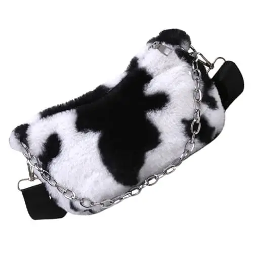 Produktbild: ROMISBABA 2 Stück Material Plüschtasche Für Damen Tragetasche Umhängetasche Messenger Bag Aufbewahrungstasche Für Den Täglichen Bedarf