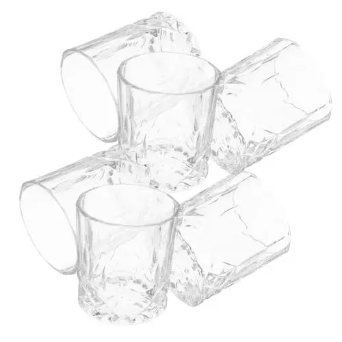 Produktbild: ROMISBABA Whiskygläser-set 6-teilig Cocktailbecher Elegantes Design Für Partys Zu Hause