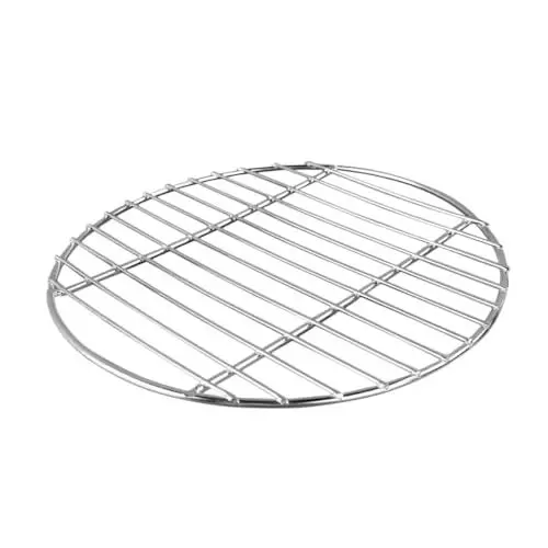 Produktbild: ROMISBABA Rundes Grillrost Aus Wiederverwendbar Multifunktionsgrillnetz Für BBQ Camping Lebensmittel Gleichmäßig Erhitzen