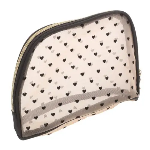 Produktbild: ROMISBABA Kosmetiktasche Damen Hochwertige Reise Kosmetiktasche mit Stylischem Design Große Kapazität Transparent für Make Up Pflegeprodukte