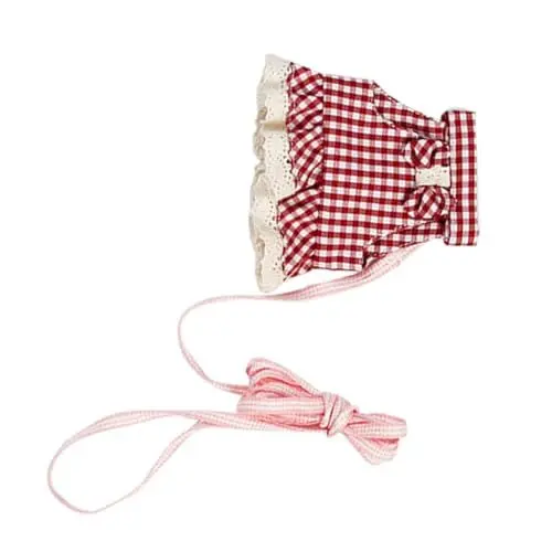 Produktbild: ROMISBABA Haustier-kit Leine Set Kleid Zugseil Sicher Für Katzen Meerschweinchen Rot Grau