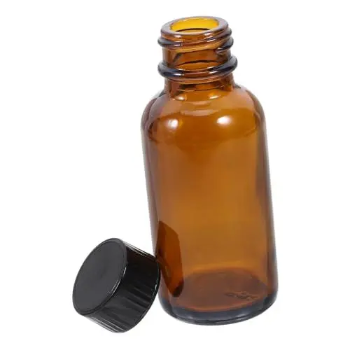 Produktbild: ROMISBABA Labor Reagenz Flasche 30ml Glas Flasche Nachfüllbar Leere Container Chemikalien Lagerung