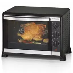 Produktbild: ROMMELSBACHER Back & Grill Ofen BG 1550-30 Liter Backraum, 7 Heizarten, Umluft, Drehspieß, Temperaturen von 80-230 °C, Doppelverglasung, Innenbeleuchtung, Zeitschaltuhr, 1550 W, schwarz