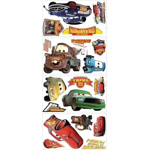 Produktbild: RoomMates Wandaufkleber, Disney-Motiv „Cars: Piston“