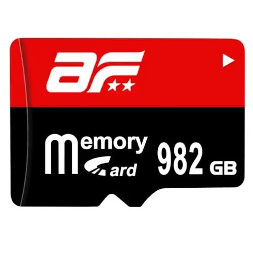 Produktbild: Roowike SD Karte - Speicherkarte SD-Karte Impermeabile TF Karte Mini SD Card Speicherkarten Tragbar SD Card für Laptops, Kameras, Drone Android Handy