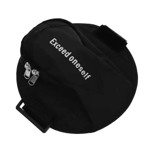 Produktbild: RORPOIR 2 Stück Unisex Running Handy-armtasche Kartenhalter Sportarmbandtaschen Zum Radfahren Wandern Atmungsaktives Wasserabweisendes Nylon Schwarz