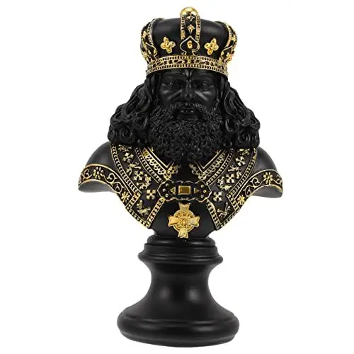 Produktbild: RORPOIR Chic Harz Schachfigur Elegante Schachskulptur Für Wohnkultur Stilvolle Tischdekoration Perfektes Für Einweihungspartys Und Kunstliebhaber