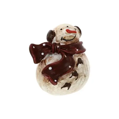 Produktbild: RORPOIR Schneemann-Statue Miniatur-schneemann Weihnachten Schneemann-Picks Harz Schneemann Schmücken Für Spielzeug