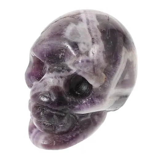 Produktbild: RORPOIR Realistische Kunststoff Schädel Skelett Schädel Ornamente Für Halloween 2 Zoll Schädel
