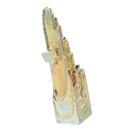 Produktbild: RORPOIR Natürliches Metall Wismut Erz Papier Auto Dekoration Tischdekoration Tischdeko Kristallfiguren Desktop Ornament Kristalldekoration Kristallornamente