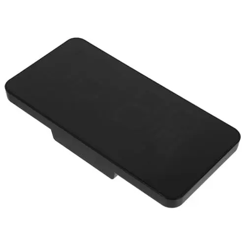 Produktbild: RORPOIR Digitaler Elektronischer Allzweck-wecker -anzeige Schwarzes Gehäuse Tisch- Oder Wandmontage Keine Batterie Im Lieferumfang Enthalten