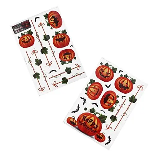 Produktbild: RORPOIR Elektrostatische Halloween-aufkleber Fenster- -aufkleber Für Geschäfte Halloween-aufkleber Stile Und Muster