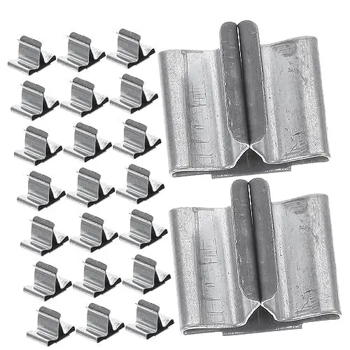 Produktbild: RORPOIR 100 Stück Holzdochtbasen Für Kerzen Wiederverwendbare Metallständer Für Die Kerzenherstellung Dochthalter Für Glas-kit