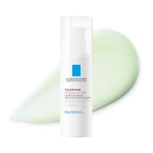 Produktbild: La Roche Posay Toleriane Rosaliac AR Intensivpflege, Gesichtspflege für zu Rötungen und Rosazea neigende Haut, Feuchtigkeitscreme mit ausgleichendem Grünton, Kaschierende Intensivpflege, 40ml