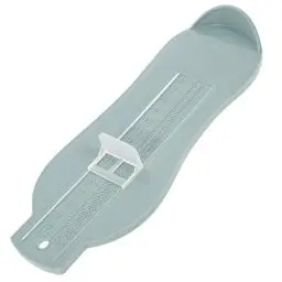 Produktbild: ROSENICE Baby Fuß Messung Kinder Fuß Messung Messen Werkzeug Schuhe Größe Messlehre (Plain Blue)