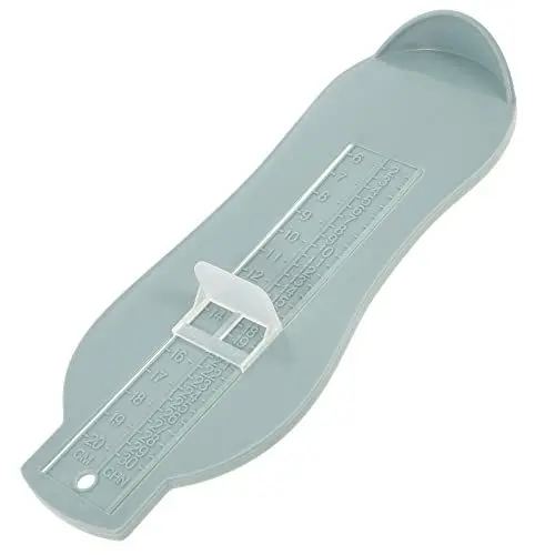 Produktbild: ROSENICE Baby Fuß Messung Kinder Fuß Messung Messen Werkzeug Schuhe Größe Messlehre (Plain Blue)