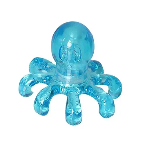 Produktbild: ULTNICE Octopus Massagegerät abnehmbare Handmassagegeräte für Kopf Hals Schulter Rücken Arm Entspannung Massage (Farbe zufällig)