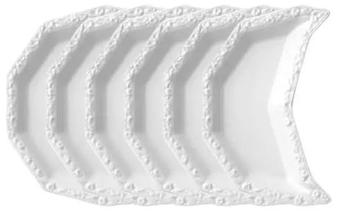 Produktbild: Rosenthal Maria Weiss Anschlussteller 19 x 8,5 cm Set6