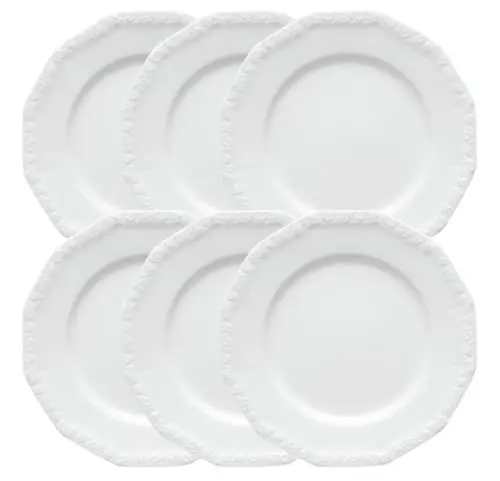 Produktbild: Rosenthal Maria Weiss Speiseteller 25 cm Set6