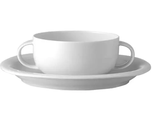 Produktbild: Rosenthal Suomi Weiss Suppentasse 2tlg.