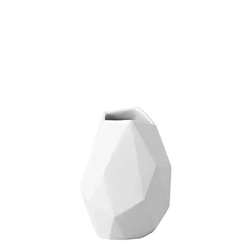 Produktbild: Rosenthal 14270-100102-26009 Miniaturvase Surface aus weißem Porzellan, Höhe 9 cm