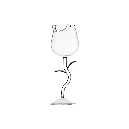 Produktbild: Roséweingläser, Weingläser aus Glas, Elegante Cocktailgläser, Champagnergläser, Cocktail-Weinglas-Set, Weinbecher für Party, Festival, Abendessen, Hochzeit, Festival, Bar, Feier(Grün, 150 ml)