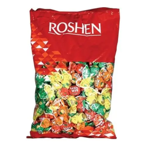 Produktbild: ROSHEN Saftmischung Süßigkeiten mit Fruchtfüllung, 1 kg