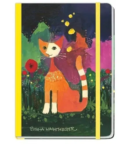 Produktbild: Rosina Wachtmeister Journal A5 Taschenkalender 2024. Schön illustrierter Buch-Kalender mit Punktraster, Gummiband und Lesebändchen. Terminkalender 2024 mit 224 Seiten.