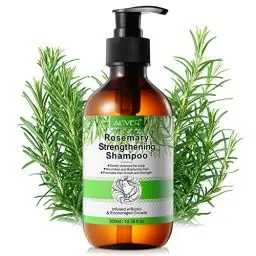Produktbild: Rosmarin Shampoo für Haarwachstum, Rosmarinöl Shampoo Haare, Rosmarin Shampoo Gegen Haarausfall mit Biotin, Rosemary Mint Shampoo, für Frauen Männer, 300ml