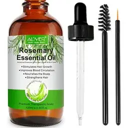 Produktbild: Rosmarinöl für das Haarwachstum & Hautpflege,100% reines ätherisches Bio,Rosmarinöl für Augenbrauen und Wimpern, nährt die Kopfhaut, stimuliert das Haarwachstum (120 ml (1er Pack))