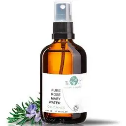 Produktbild: Rosmarinwasser 500 ml Regt das Haarwachstum an, stärkt das Haar, wirkt gegen Schuppen und Haarausfall. Reinigendes Gesichtswasser für fettige und zu Akne neigende Haut.