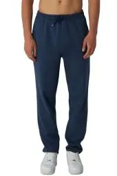 Produktbild: ROSS CAMP Jogginghose Herren – Sporthose Herren Lang Baumwolle, Freizeithose Trainingshose, Sport Hosen Männer, Sweatpants Jogger, Laufhose Baumwoll Breite Modern (Navy, S)