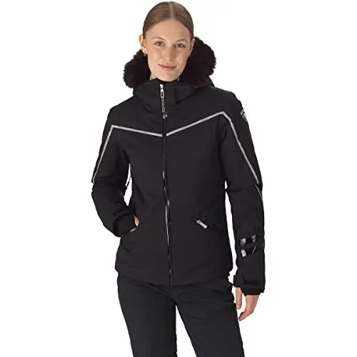 Produktbild: Rossignol Damen W Ski JKT Skijacke, schwarz, 36