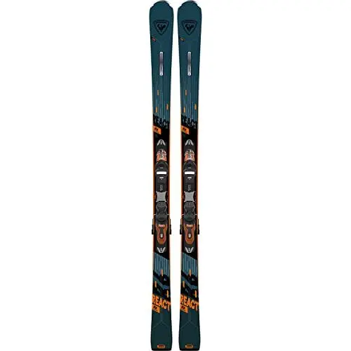 Produktbild: Rossignol Ski React 6 Ca + Bindungen XP 11 Herren – Herren – Größe 163 – Blau