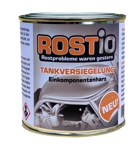 Produktbild: Rostio Tankversiegelung Einkomponentenharz 1k Tankbeschichtung | Rostschutz | Tank versiegeln von innen
