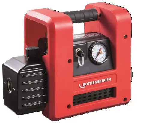 Produktbild: ROTHENBERGER ROAIRVAC R32 1.5 Zweistufige Drehschieberpumpe, 0-42 l/Min, 230V, 50/60Hz | 1000002399 | Vakuumpumpe