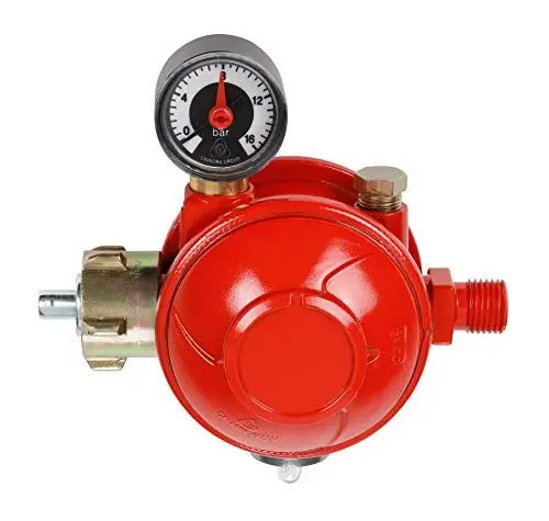 Produktbild: Rothenberger Industrial Zweistufiger-Propangasregler mit Druckanzeige·· Manometer·· Regler·· Konstantregler·· Gasflasche 1500002743