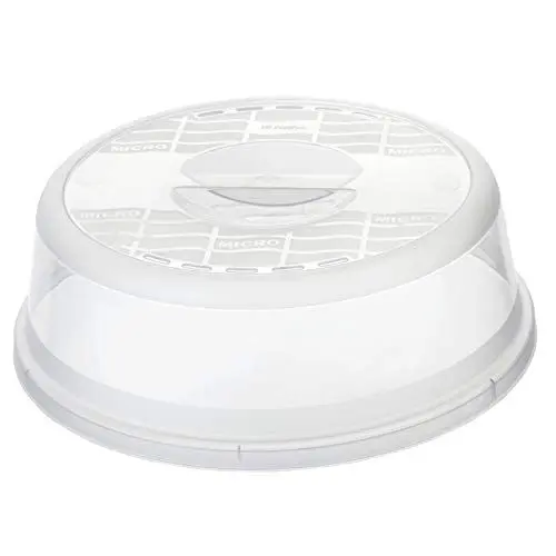 Produktbild: Rotho Basic Mikrowellenabdeckhaube, Kunststoff, Transparent, Durchmesser 28.5 cm