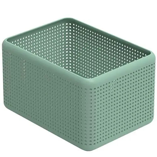 Produktbild: Rotho Madei Aufbewahrungskiste 13l, Kunststoff (PP recycelt) BPA-frei, grün, 13l (32.6 x 23.8 x 18.8 cm)