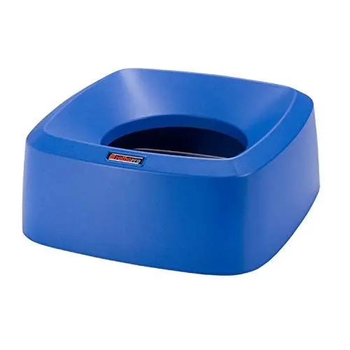 Produktbild: Rotho Modo Deckel für Modo Mülleimer 60l, Kunststoff (PP) BPA-frei, blau, (39,0 x 39,0 x 16,0 cm)